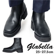 glabella グラベラ ブーツ 厚底 ショートブーツ ビジネスシューズ 厚底ブーツ ヒールブーツ