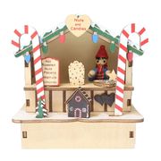 【インテリア雑貨】ウッドデコレーション クリスマスマーケット ナッツ＆キャンディ クリスマス