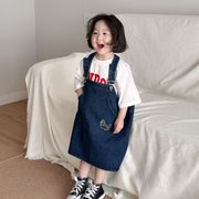 ★Girls★　子供服　90~150cm　春夏　子供サロペットスカート　韓国キッズファッション