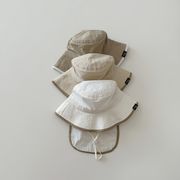 ★全3色★　子供帽子　キッズケープハット　ベビーハット　紫外線対策　韓国キッズハット