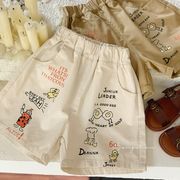 2024 ins 韓国風子供服  ベビー服 ボトムス  ショートパンツ  子供ズボン  2色