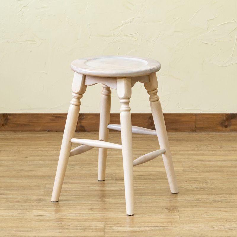 スツール マホガニー ラウンドスツール 46cm 天然木 イス 椅子 WAL マホガニー ラウンドスツール 46cm BR/WW/WAL | 卸売・ 問屋