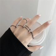 5個セット 韓国ファッション  指輪 レディースリング  シンプル おしゃれな 指輪