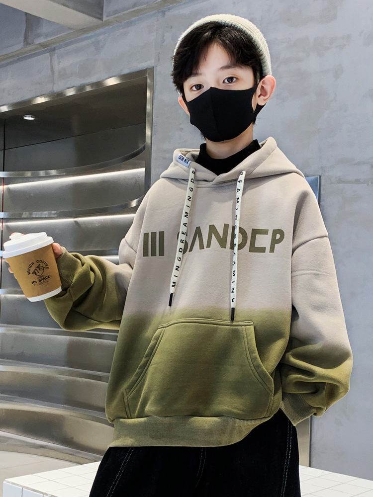 2024新作 春服 子供服 男の子　トップス　トレーナー　フード付き　おしゃれ 韓国風　120-170cm