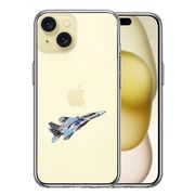 iPhone15 側面ソフト 背面ハード ハイブリッド クリア ケース 航空自衛隊 F-15J アグレッサー5