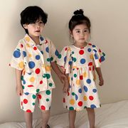 2024夏新作 韓国風子供服 ベビー服 キッズ 男の子 女の子 ノースリーブ  セットアップ