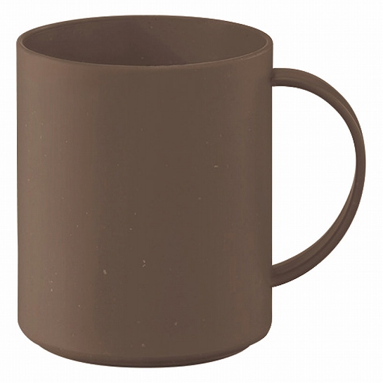 シンプルマグカップ350ml（コーヒー配合タイプ） TS-1769-007 ブラウン