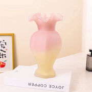 贈り物の問題を簡単に解決する 花瓶 瑠璃の花瓶 ザクロの花瓶 家の置物 フォーリンスタイル 大人気