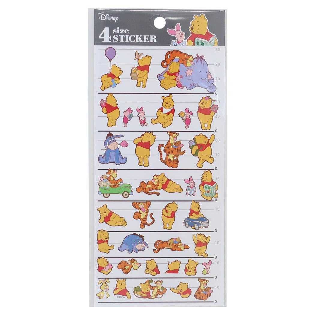 くまのプーさん 4SIZE STICKER