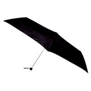 【5個セット】 65cm耐風式折りたたみ傘 無地 黒 22420608X5