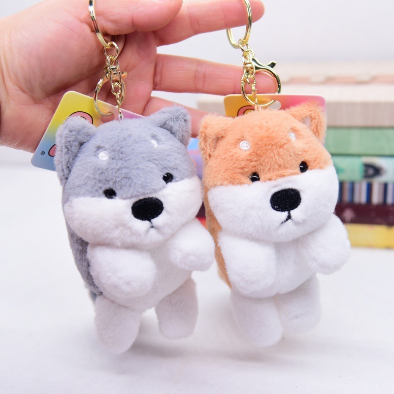 かわいい柴犬 ストラップ ぬいぐるみ キーホルダー バッグ