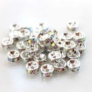 ロンデル（SVレインボー/平型）　 6mm　100個