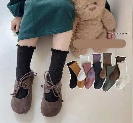 【2024春新作】韓国風子供靴下　 ベビーソックス　 ソックス　靴下
