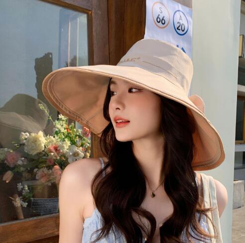 帽子 レディース つば広 日よけ  折りたたみ  夏 小顔効果  UVカット 紫外線対策 遮光