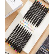 画材 カラー水性ニードルペン 12色、48色、60色、100色、ストローク、フックペン、ペイント水彩ペン