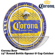 CORONA コロナ 14”ラウンド ボトルキャップ オープナー キャップキャッチャー