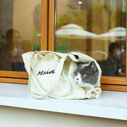 外出猫用バッグ、携帯用、通気性のある猫用バッグ、小型犬用バッグ、携帯用猫用バッグ、ペット用品