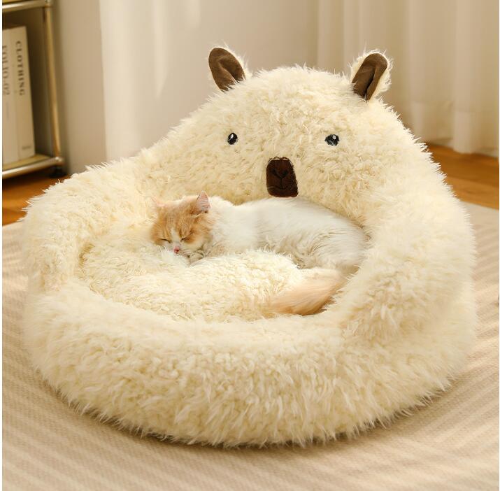 ペットベッド 猫ベッド ペットハウス ペット用品 猫用ベッド 寝具 寒さ対応