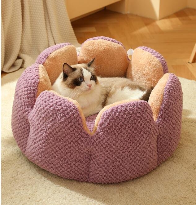 ペットベッド 猫ベッド ペットハウス ペット用品 猫用ベッド 寝具 寒さ対応