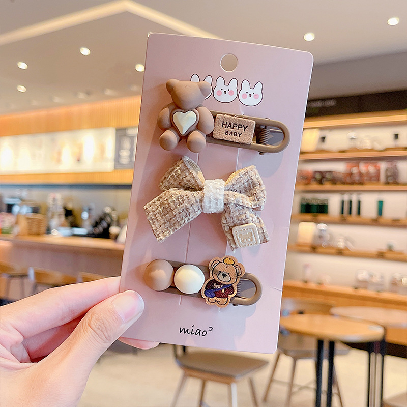 ⓝⓔⓦベビーヘアクリップ キッズヘアクリップ ヘアゴム