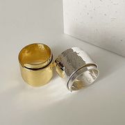 【大人風】金アレ対応素材　S925コーティング silverring     リング   指輪