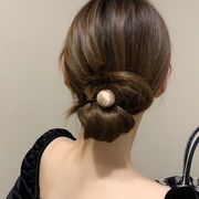 レディース　ヘアアクセサリー　ヘアゴム　シンプル　 髪飾り パール