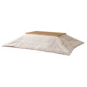 MITASインテリア 薄掛こたつ布団 長方形こたつ ホワイト KK-142WH