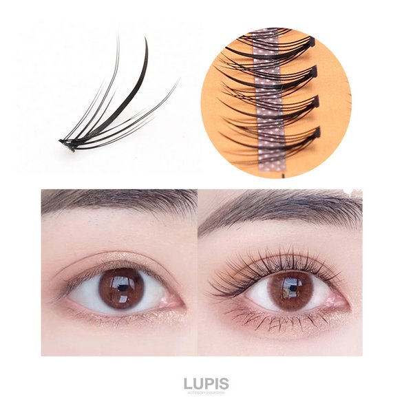 つけまつげ つけまつ毛 上まつげ 部分 セパレート ワンホン