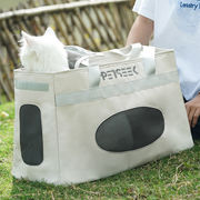 ペットバッグ、小型犬、通気性のあるショルダーバッグ、猫、便利、ハンドバッグ