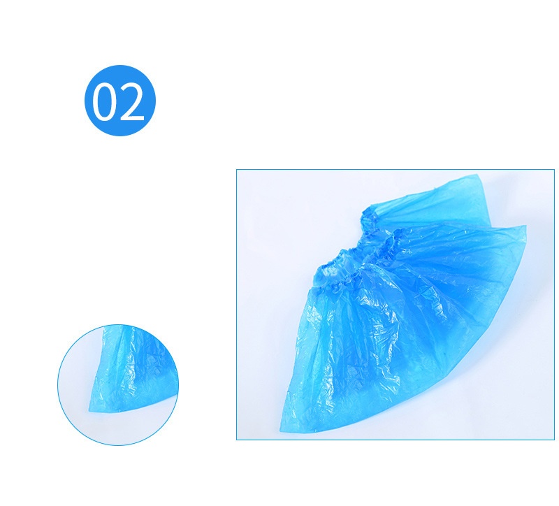 使い捨て シューズカバー 雨天 防水 防塵 PE素材 靴カバー