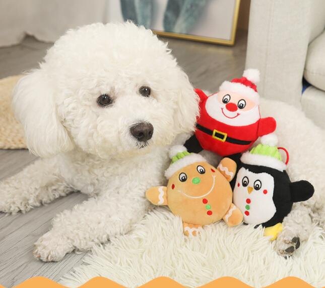 音が出るおもちゃ 犬用噛むおもちゃ 犬ペットおもちゃ　クリスマ