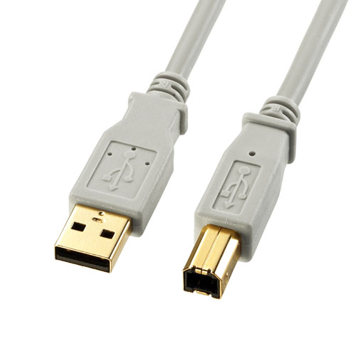 【5個セット】 サンワサプライ USB20ケーブル 03m KU20-03HK2X5