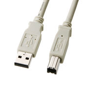 【5個セット】 サンワサプライ USBケーブル 1m KU-1000K3X5