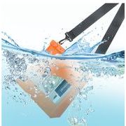 アウトドア 防水ショルダーバッグ 携帯防水バッグ 手提げ 透明 携帯防塵バッグ 大容量 ワンショルダー