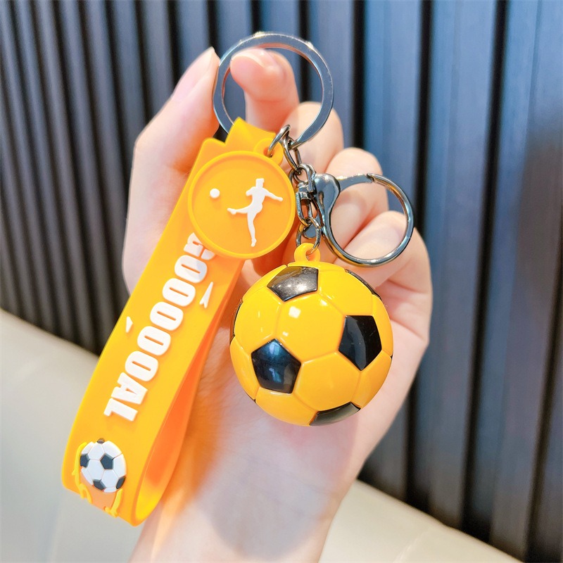 6色 アクリル サッカーキーホルダー サッカー愛好家 サッカー記念品