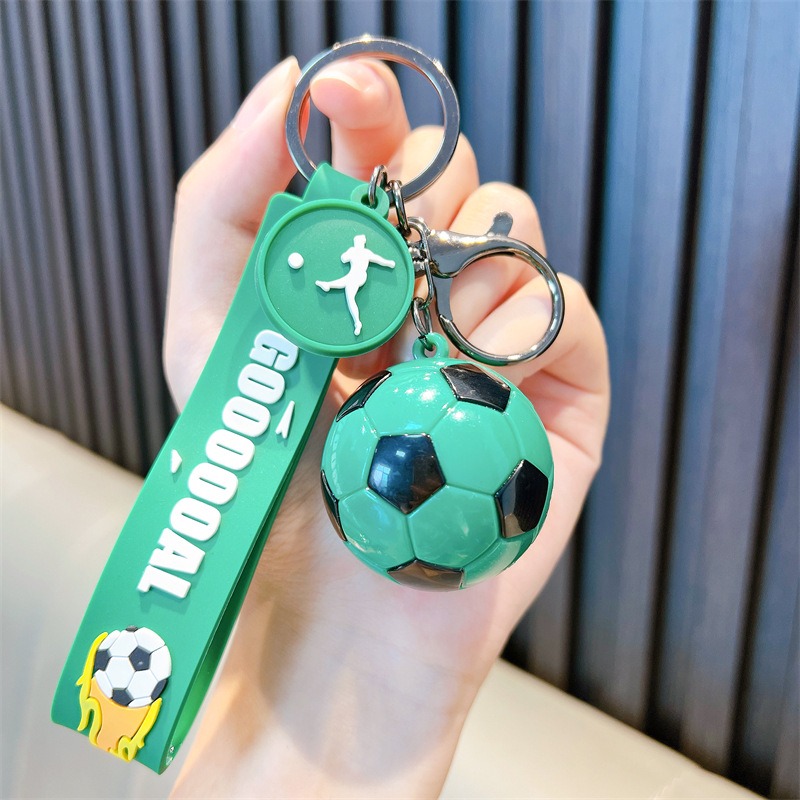 6色 アクリル サッカーキーホルダー サッカー愛好家 サッカー記念品