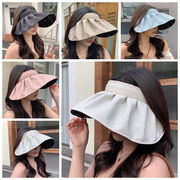 【SUMMER新発売】レディース 帽子 UVカット 紫外線対策 つば広  上品 日よけ帽 バケットハット