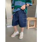2024夏新作  ベビー服 韓国風子供服  男の子カジュアルパンツ 半ズボン  90cm-150cm