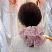 高品質の壊れた花大腸スカートヘアリング女性のための韓国の新しいヘアアクセサリー