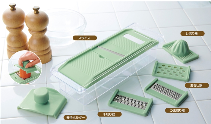 Nicer Dicer Magic Cube - Ambiance & Styles Nicer Dicer MAGICUBE 緑