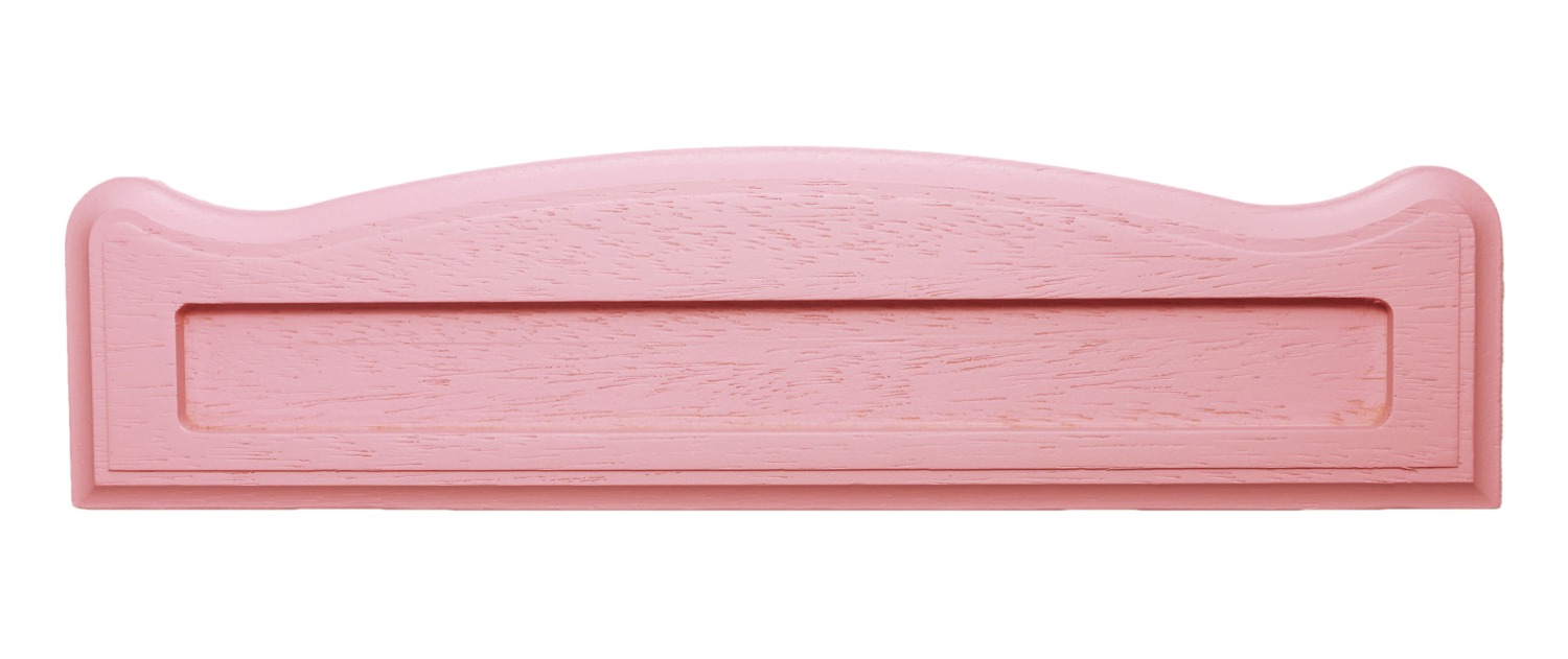 ピチタイル木製フレーム 10文字用 ピンク サイズ：約H68×W270×D10mm 423P000061