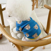 春夏ボトミングシャツ犬服かわいいクマテディポメラニアンクマ小型犬猫セーターペット服