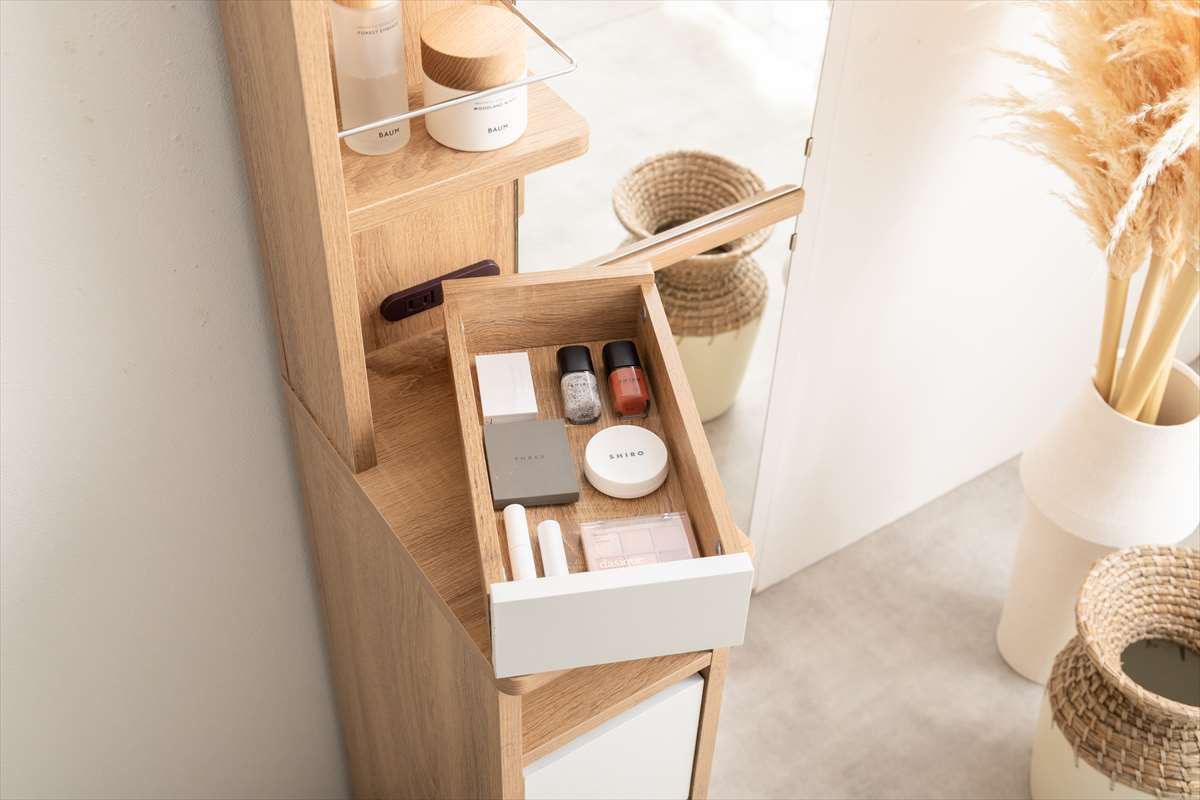 Elena 収納付姿見ドレッサー | 卸売・ 問屋・仕入れの専門サイト【NETSEA】