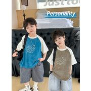 【2024新品】子供服   ベビー服   キッズ    男の子    Tシャツ    トップス  　半袖     90-140cm