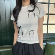【2024.4】ファッション☆ラウンドネックTシャツ☆おしゃれ☆トップス☆レディース服