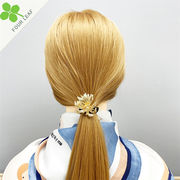 花型 ヘアゴム 髪留め ヘアピン シュシュ 髪飾り ヘアアクセサリー 上品 ファッション