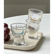 2024 撮影道具  雑貨 撮影道具 撮影道具 ガラスカップ 冷たい 飲み物 焼酎グラス ins