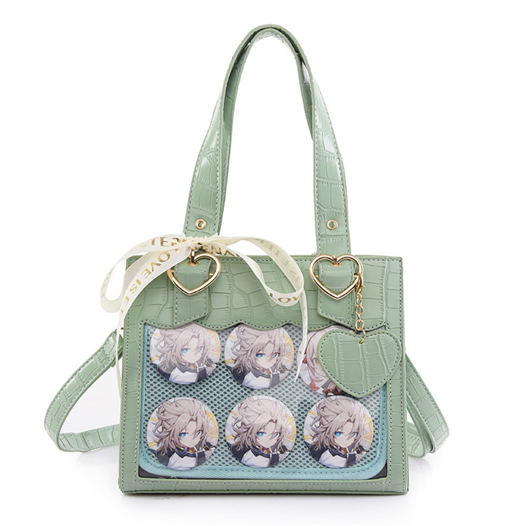 痛バッグ缶バッジ透明バッグJK | 卸売・ 問屋・仕入れの専門サイト