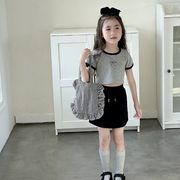 2024夏新作  韓国風子供服   女の子   スカート 90-150cm