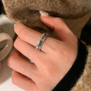 メタル指輪　リング　デザイン　アクセサリー　レディース　INS　韓国ファッション